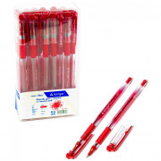 Ручка шариковая не прозрачный корпус (Alingar) Stream красный, 0,7мм арт.AL1152 (Ст.24)