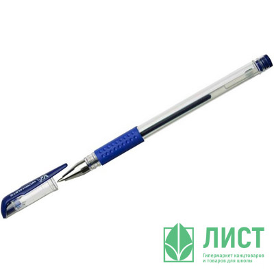 Ручка гелевая проз.корп. рез.упор. (Workmate) синий, 0,5мм арт.14-9790 (Ст.50) Ручка гелевая проз.корп. рез.упор. (Workmate) синий, 0,5мм арт.14-9790 (Ст.50)