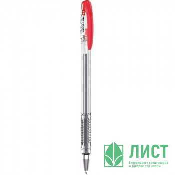 Ручка шариковая Deli Think прозрачный корпус, красная, 0,5мм арт.EQ2-RD (Ст.12) Ручка шариковая Deli Think прозрачный корпус, красная, 0,5мм арт.EQ2-RD (Ст.12)