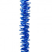 Мишура 3,5*200см "Кольца-1" синий арт.М2104