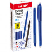 Ручка гелевая ПИШИ-СТИРАЙ (deVente) Edit черная 0,7мм арт.5051791 (Ст.)