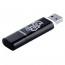 Флеш диск 64GB USB 2.0 Smartbuy Glossy series SB64GBGS-K, черный - 