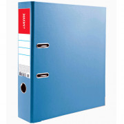 Папка-регистратор 50мм ПВХ с 2 сторонней обтяжкой, металлический уголок, голубая, разобранная арт.3093205 (Ст.25)