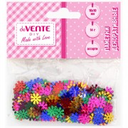 Пайетки 14 гр (deVENTE) Цветы в пакете ассорти арт.8001802