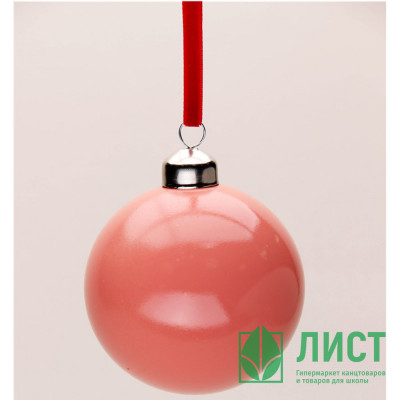 Шар пластик 08см глянцевый цв.розовый щербет 104 арт.РШ2504 Шар пластик 08см глянцевый цв.розовый щербет 104 арт.РШ2504