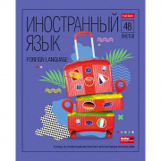 Тетрадь предметная 48 листов (Hatber) Яркие предметы Иностранный язык арт.48Т5Вd1_26983