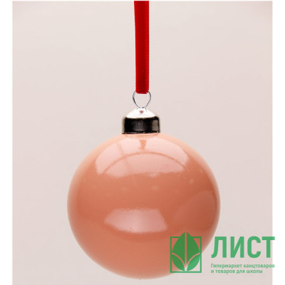 Шар пластик 08см глянцевый цв.св.желто-розовый 105 арт.РШ2505 Шар пластик 08см глянцевый цв.св.желто-розовый 105 арт.РШ2505