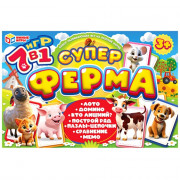Игра обучающая (Умные игры) Суперферма 7в1 арт.4660254455559