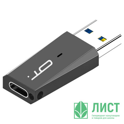 Переходник OT-PCC33 (гнездо Type-C - штекер USB 3.0) Переходник OT-PCC33 (гнездо Type-C - штекер USB 3.0)