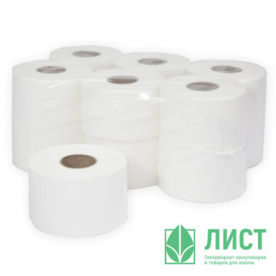 Бумага туалетная 1-сл втулка  200м рулон серая вторич. Терес мини (Ст.12) Бумага туалетная 1-сл втулка  200м рулон серая вторич. Терес мини (Ст.12)