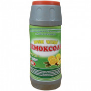 Чистящее средство универсальное Пемоксоль Лимон (сода-эффект) 400гр банка (Ст.20)
