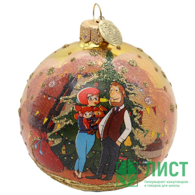 Шар стекло 08см (серия Мультфильм) &quot;Простоквашино&quot; п/у арт.КУ-80-234092 Шар стекло 08см (серия Мультфильм) "Простоквашино" п/у арт.КУ-80-234092