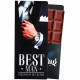 Открытка-конверт "Best man" место под шоколад арт.10058913
