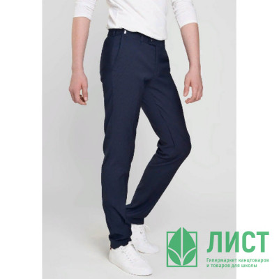 Брюки для мальчика (Bremer) Фрейзер приталеный силуэт размер 30/128-44/182 цвет темно-синий Брюки для мальчика (Bremer) Фрейзер приталеный силуэт размер 30/128-44/182 цвет темно-синий