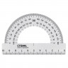 Транспортир 10см 180° (СТАММ) металлический арт.ТР-31662