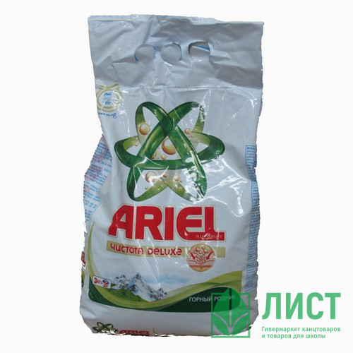 Стиральный порошок Ariel 3000г Автомат Горный родник