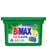 Капсулы д/стирки Bimax 12шт Колор IQ 100 пятен (Ст.4)