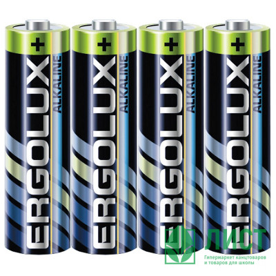 Батарейки Ergolux LR06 (АА) алкалиновые BL4 (цена за упаковку) (Ст.60) без блистера Батарейки Ergolux LR06 (АА) алкалиновые BL4 (цена за упаковку) (Ст.60) без блистера