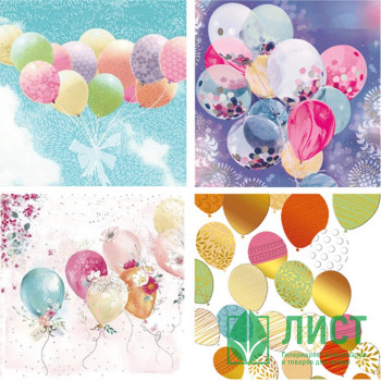 Пакет бумажный с ручкой &quot;deVENTE.Balloons in the sky&quot; вертикальный 18*23*8см арт.9041242 Пакет бумажный с ручкой "deVENTE.Balloons in the sky" вертикальный 18*23*8см арт.9041242