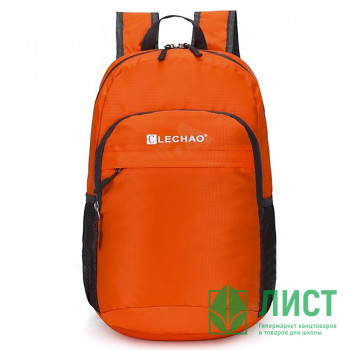 Рюкзак для девочек (LECHAO) оранжевый арт.CC022_661-2 43х26х15см Рюкзак для девочек (LECHAO) оранжевый арт.CC022_661-2 43х26х15см