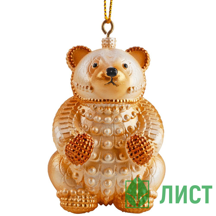 Украшение декор.подвеска фигурка "Медвежонок" 06,3см арт.92862