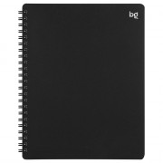 Тетрадь пластиковая обложка А5 клетка 48 листов на гребне (BG) Base черная арт.Т5гр48_пл 59680