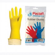 Перчатки резиновые хозяйственные Paclan Professional размер XL (большой)