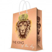Пакет подароч. бумаж. 26*32см "The King"арт.83588