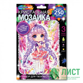 Игра Мозаика кристальная (MultiArt) Милашка аниме арт.CRYST-PINTAN Игра Мозаика кристальная (MultiArt) Милашка аниме арт.CRYST-PINTAN