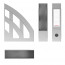 Вертикальный накопитель 75мм Office Classic серый ErichKrause арт.15120 (Ст.1) - 