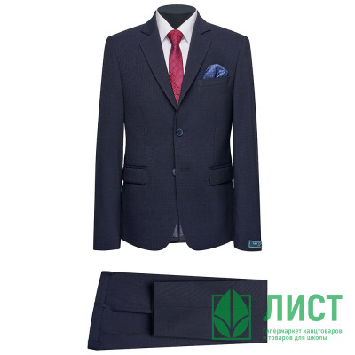 Костюм (Van Cliff) Бастиан неви юниор артикул А89423 размер 32/128-42/170 цвет темно-синий Костюм (Van Cliff) Бастиан неви юниор артикул А89423 размер 32/128-42/170 цвет темно-синий