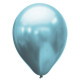 Шар воздушный 25шт/наб. 28см "Хром PLATINUM" голубой в пакете арт.6072025