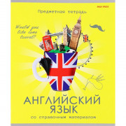 Тетрадь предметная 48 листов (Prof-Press) Игры разума Английский арт.48-9130