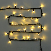 Гирлянда эл.д/улицы 15м 180LED цв.т.белый (ч.пров) (можно соединить) 8реж IP-54 арт.725-562