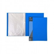 Папка 60 файлов 0,70мм пластик Hatber Standard синяя арт.60AV4_00109