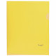 Папка-уголок А5 180мкм Hatber желтая арт.AG5_00105
