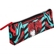 Пенал-косметичка 1 отделение кожзам (deVente) Gravity 210x80x35мм арт.7026401