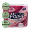 Бумага туалетная 4-слоя втулка 4 рулона в упаковке 17,5м Papia Deluxe Парадиз (Ст.14) - 
