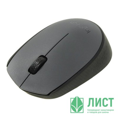 Мышь беспроводная Logitech Wireless Mouse M170 серый Мышь беспроводная Logitech Wireless Mouse M170 серый