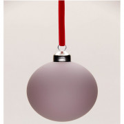 Шар пластик 08см матовый цв.бледно красно-фиолетовый 117 арт.РШ2117