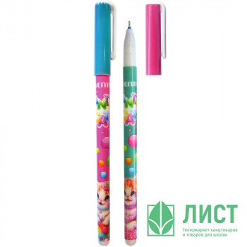 Ручка гелевая ПИШИ-СТИРАЙ (deVENTE) синяя Candy Cat 0,5мм арт.5051430 (Ст.) Ручка гелевая ПИШИ-СТИРАЙ (deVENTE) синяя Candy Cat 0,5мм арт.5051430 (Ст.)