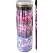 Карандаш чернографитный deVENTE с ластиком HB Триолино (Triolino) Амай Меноко (Amai Menoko) корпус трехгранный арт.5032605