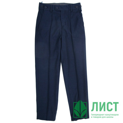 Брюки для мальчика (Praleska) арт.23033-2 Президент зауженный силуэт размерный ряд 28/122-46/182 цвет синий Брюки для мальчика (Praleska) арт.23033-2 Президент зауженный силуэт размерный ряд 28/122-46/182 цвет синий