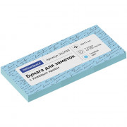 Блок самоклеющийся 51*38 100л голубой пастель 3шт/уп.