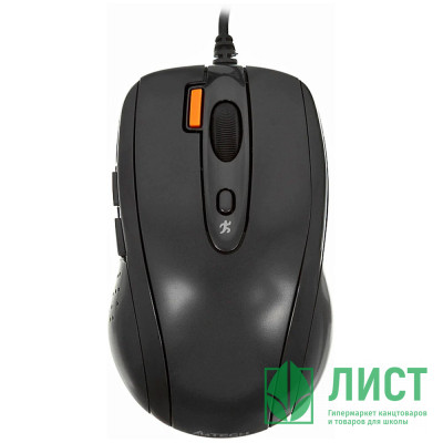 Мышь провод. A4TECH N-70FX(-1) цв.черный Мышь провод. A4TECH N-70FX(-1) цв.черный