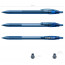 Ручка шариковая автоматическая (ErichKrause) Original Matic прозрачный корпус синий, 0,7мм арт.46764 (Ст.60) - 
