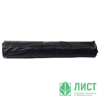 Пакеты для мусора 120л 10штук в рулоне ПВД черные Пакеты для мусора 120л 10штук в рулоне ПВД черные