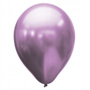 Шар воздушный 25шт/наб. 28см "Хром PLATINUM" фиолетовый в пакете арт.6072070