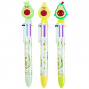 Ручка многоцветная 6-цветная (Mazari) Joyful Avocado арт.M-7680