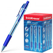 Ручка шариковая автомат (EK) Ultra Glide Technology прозрачный корпус синий 0,7мм арт.43346 (Ст.50)